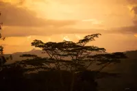 picture of sunset at knuckles sri lanka